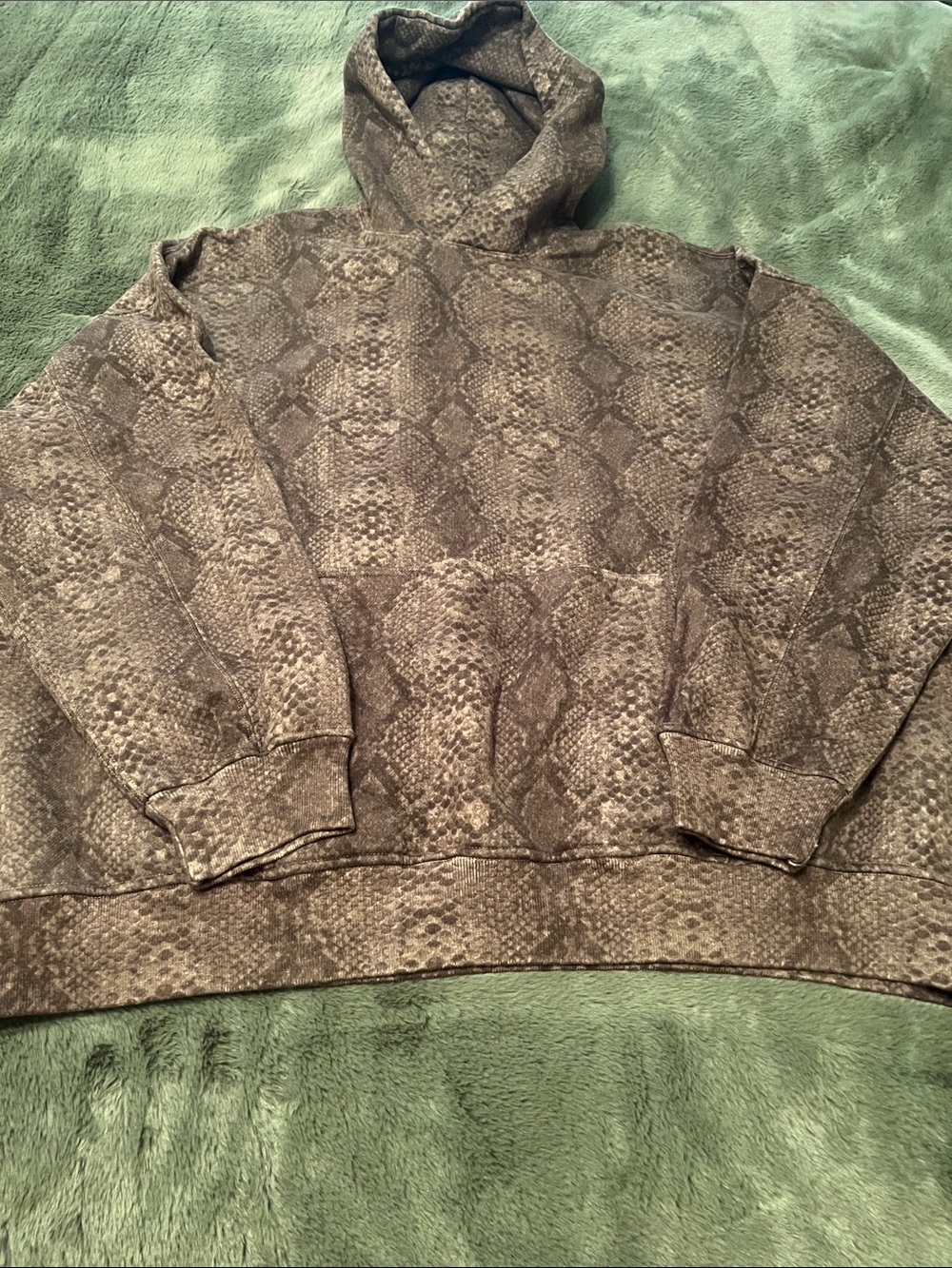 New Mens XXL ABERCROMBIE AND FITCH Oversized hoodie.